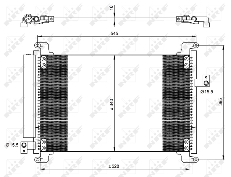 Конденсатор кондиционер easy fit NRF 35941