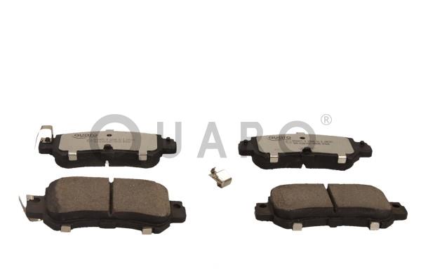 Комплект тормозных колодок дисковый тормоз quaro silver ceramic QUARO QP8947C