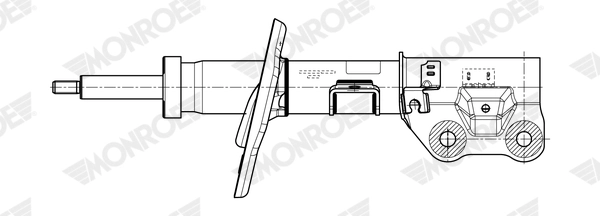 Амортизатор monroe original (gas technology) MONROE G8630