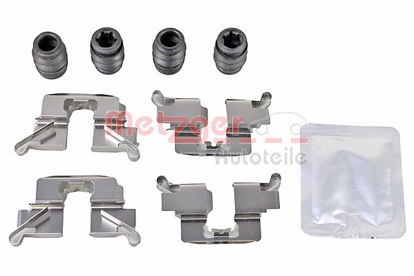 Комплектующие колодки дискового тормоза greenparts METZGER 109-0047