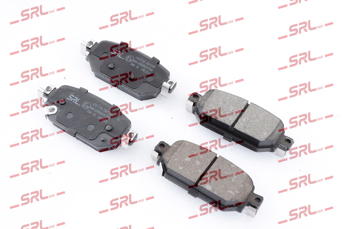 Комплект тормозных колодок дисковый тормоз SRLINE S70-1730