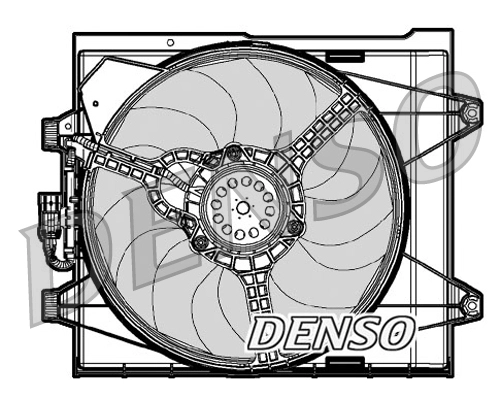 Вентилятор охлаждение двигателя DENSO DER09046