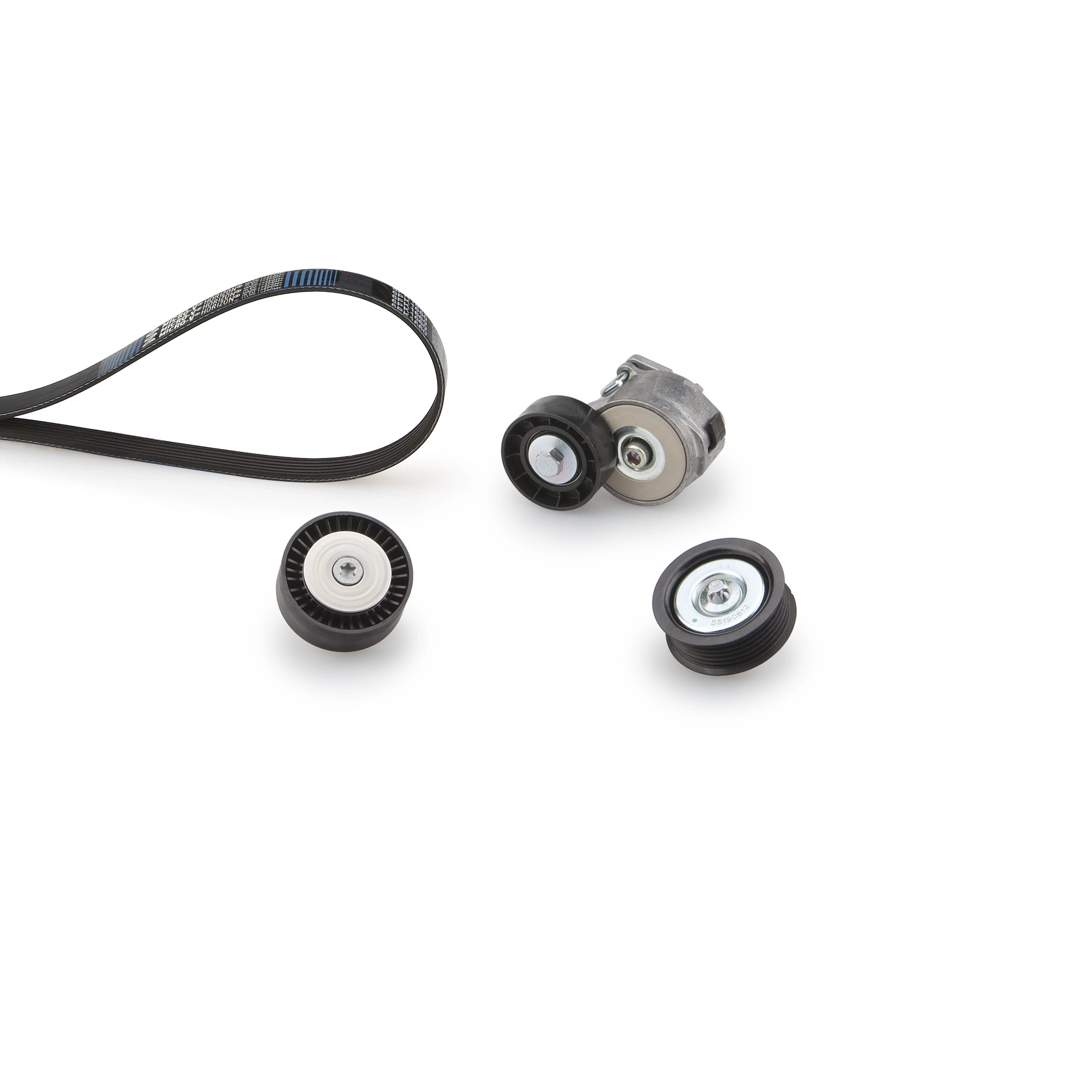 Поликлиновой ременный комплект micro-v kit GATES K026PK1395