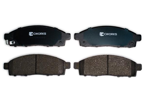 Комплект тормозных колодок дисковый тормоз CWORKS C11CR0053