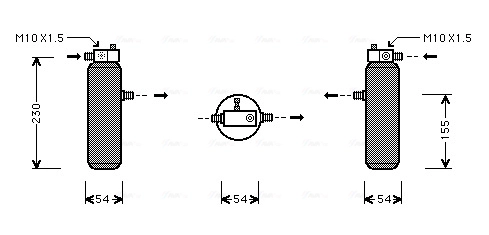 Осушитель кондиционер AVA QUALITY COOLING PED194
