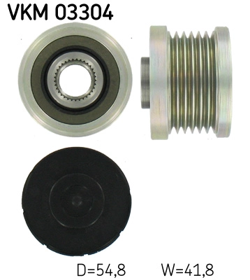 Механизм свободного хода генератора SKF VKM 03304