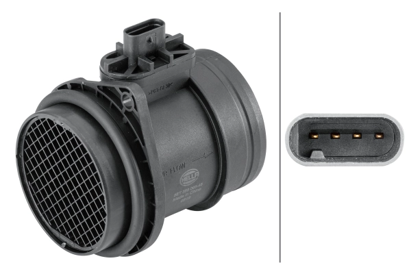 Расходомер воздуха HELLA/BEHR/PAGID 8ET 358 095-451