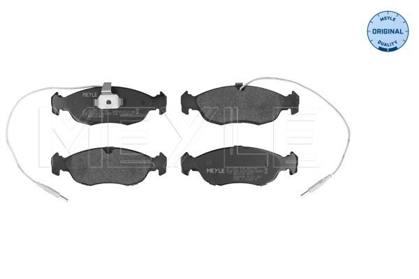 Комплект тормозных колодок дисковый тормоз meyle-original true to oe. MEYLE 025 214 3017/W