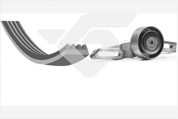 Поликлиновой ременный комплект HUTCHINSON KHV 30