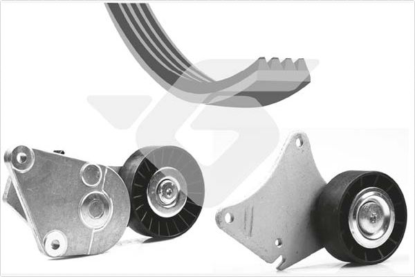 Поликлиновой ременный комплект HUTCHINSON KHV 60