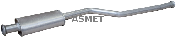 Средний глушитель выхлопных газов ASMET 09.047