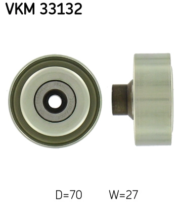 Паразитный / ведущий ролик поликлиновой ремень SKF VKM 33132