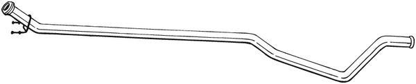 Труба выхлопного газа BOSAL 952-155