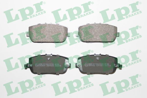 Комплект тормозных колодок дисковый тормоз LPR 05P1554