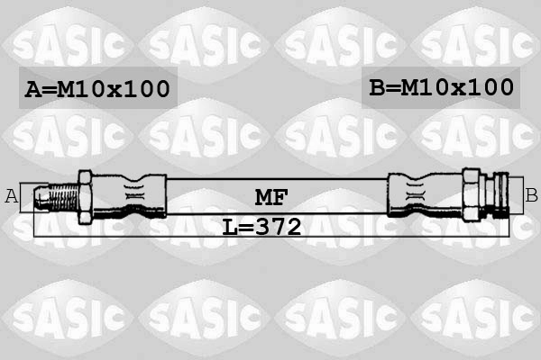 Тормозной шланг SASIC SBH0160