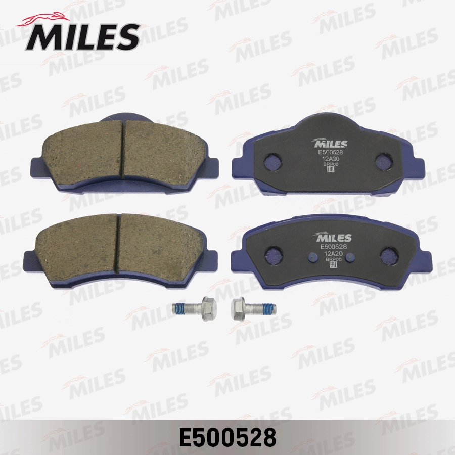 Комплект тормозных колодок дисковый тормоз MILES E500528