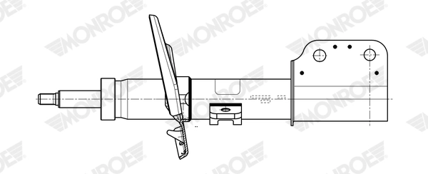 Амортизатор monroe original (gas technology) MONROE G8653