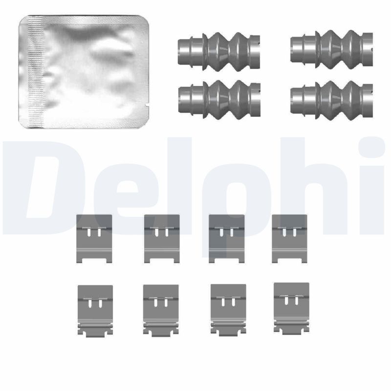 Комплектующие колодки дискового тормоза DELPHI LX0772
