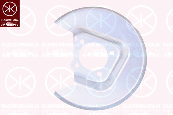 Отражатель диск тормозного механизма KLOKKERHOLM 5528877