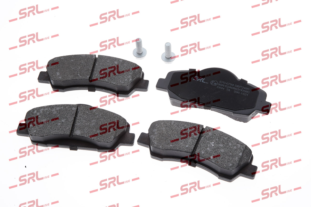 Комплект тормозных колодок дисковый тормоз SRLINE S70-0794