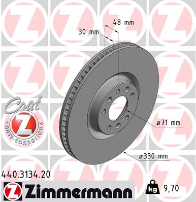 Тормозной диск coat z