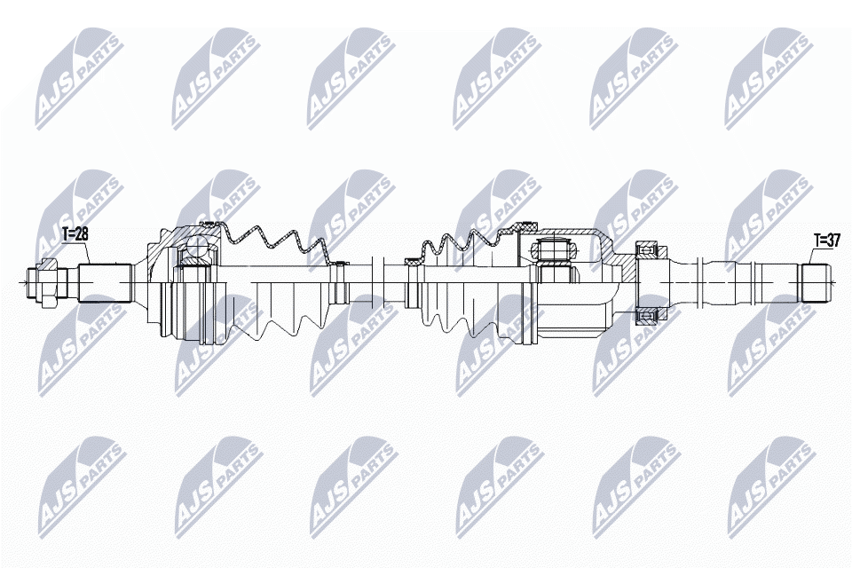 Приводной вал NTY NPW-CT-091