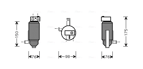 Осушитель кондиционер AVA QUALITY COOLING PED059