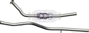 Катализатор type approved EEC PT8050T