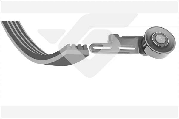 Поликлиновой ременный комплект HUTCHINSON KHV 136