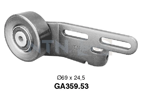 Натяжной ролик поликлиновой ремень SNR GA359.53