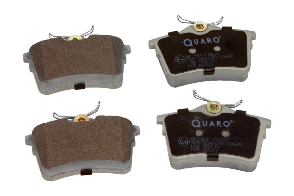 Комплект тормозных колодок дисковый тормоз QUARO QP3964