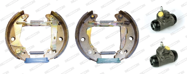 Комплект тормозных колодок maxi kit FERODO FMK066