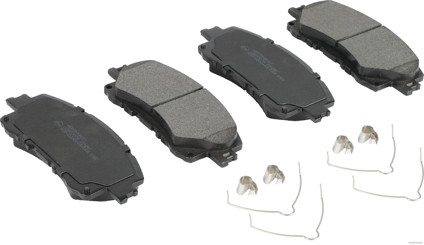 Колодки тормозные дисковые комплект HERTH+BUSS JAKOPARTS j3603076