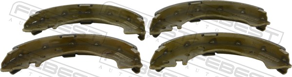 Колодки барабанные задние FEBEST 0302ger