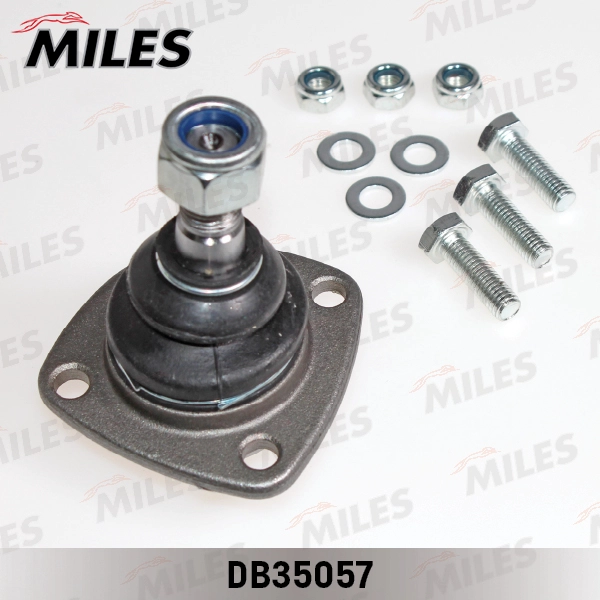 Опора шаровая верхн. l r +крепеж MILES DB35057