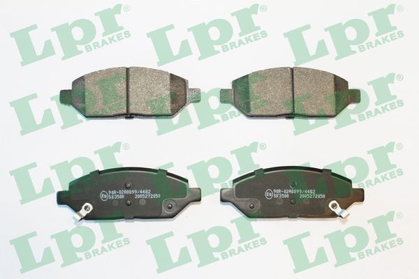 Комплект тормозных колодок дисковый тормоз LPR 05P2050