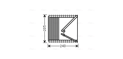 Испаритель кондиционер AVA QUALITY COOLING FTV381