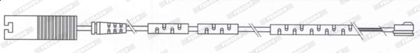Сигнализатор износ тормозных колодок FERODO FWI357