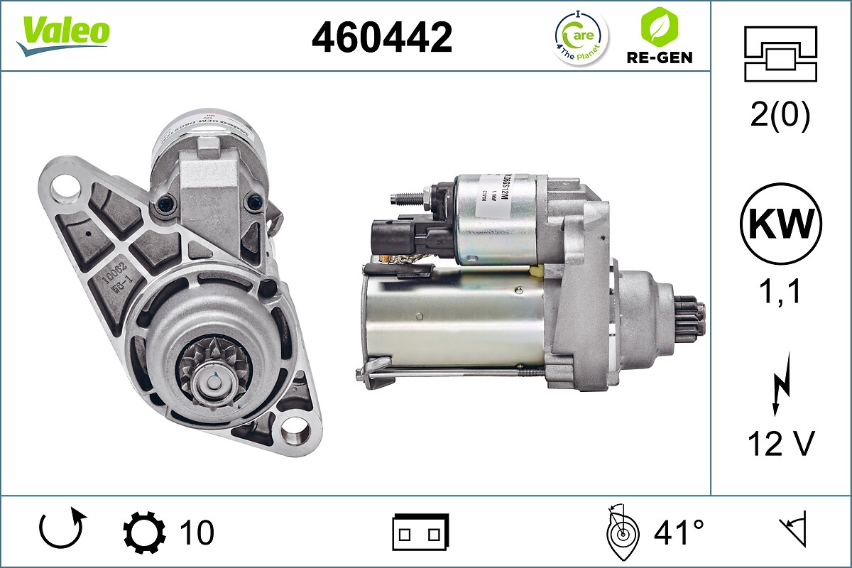 Стартер VALEO 460442