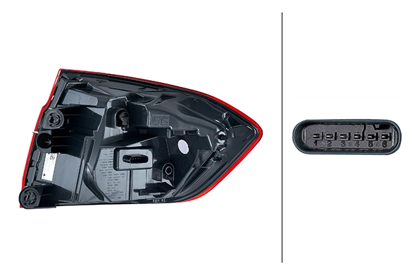 Задний фонарь HELLA/BEHR/PAGID 2SD 012 147-311
