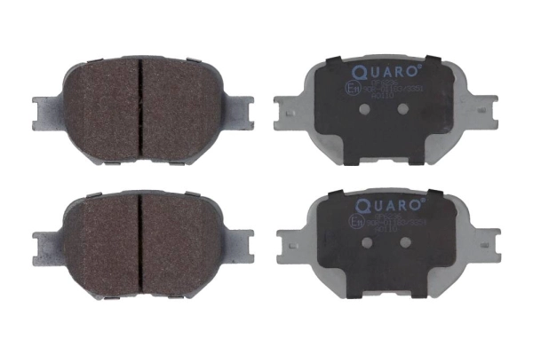 Комплект тормозных колодок дисковый тормоз QUARO QP6236