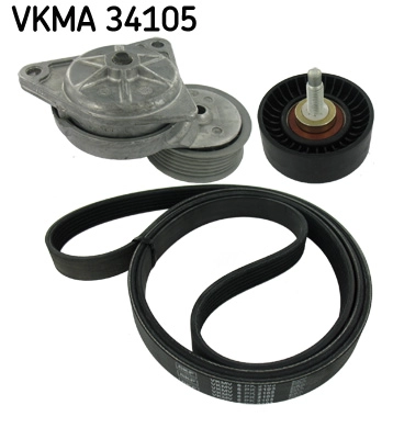 Поликлиновой ременный комплект SKF VKMA 34105