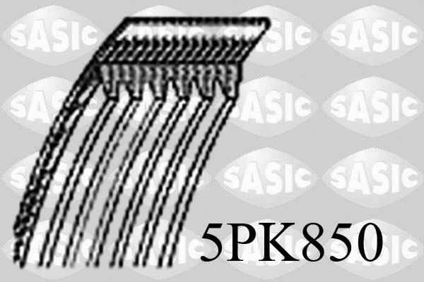 Поликлиновой ремень SASIC 5PK850