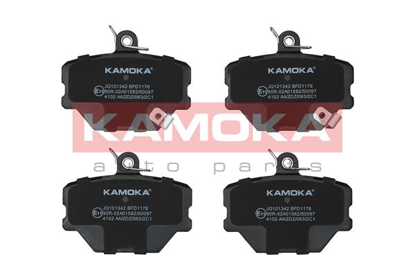 Комплект тормозных колодок дисковый тормоз KAMOKA JQ101342