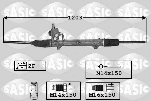 Рулевой механизм SASIC 7006020
