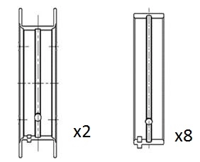 Подшипник коленвала FAI AUTOPARTS BM1065-025