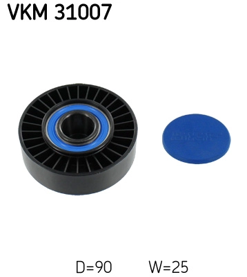 Паразитный / ведущий ролик поликлиновой ремень SKF VKM 31007