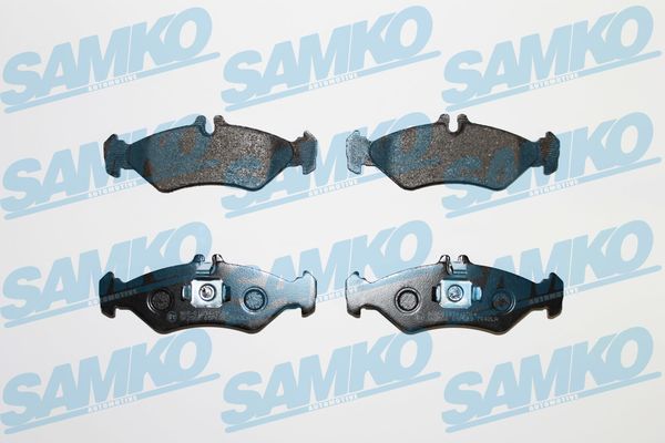 Комплект тормозных колодок дисковый тормоз SAMKO 5SP609
