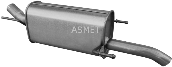 Глушитель выхлопных газов конечный ASMET 05.277