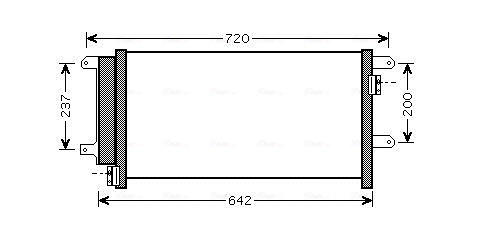 Конденсатор кондиционер AVA QUALITY COOLING IVA5089D